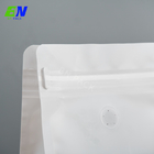 Bolso de café inferior plano de impresión de encargo del bolso reciclable del material el 100% del PE con la válvula