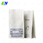 Bolsa autoadhesiva del café del bolso de encargo de Logo Flat Bottom Coffee Packaging con la válvula de aire