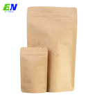 El 100% biodegradable ningún bolso de empaquetado de papel común de impresión de la categoría alimenticia de la bolsa de Brown Kraft