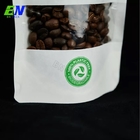 Café reutilizable biodegradable Bean Packaging de las bolsas de la comida del PLA con la válvula