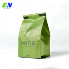 escudete lateral Matte Plastic With Degassing Valve de 250g Tin Tie Coffee Bag