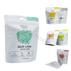 Material liofilizado de la categoría alimenticia de la bolsa del alimento para animales del papel de aluminio PE