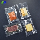 Bolso de vacío claro o grabado en relieve de la categoría alimenticia para el nilón/PE del acondicionamiento de los alimentos