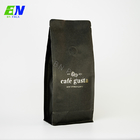 El café negro de los bolsos de café de Kraft de la hoja de oro empaqueta el bolso al por mayor de la válvula del café
