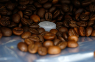 Bolso de café modificado para requisitos particulares de la válvula de la bolsa del soporte con la cremallera lateral para el acondicionamiento de los alimentos de las habas de Caoffee