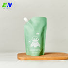 Eco 500ml modificado para requisitos particulares reciclable amistoso rellena el champú Pakcing se coloca encima de bolsa