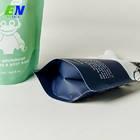 Bolsa reciclada sostenible del canalón de la polimerización en cadena PE para los líquidos