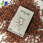 Bolsos de café inferiores planos amistosos de Eco 250g 500g 1kg con resbalón y la válvula de la tarjeta